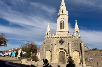 Viste commentée de l'église_Saint-Denis-d'Oléron