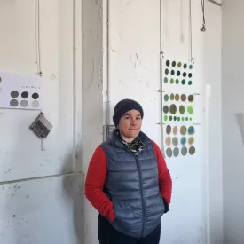 Alice Leblanc Laroche Vernissage de l'exposition « Entre roches & eau - dessiner le littoral, imprimer ses matières »  par Alice Leblanc Laroche_Saint-Denis-d'Oléron