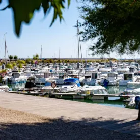 Esplannade du port de plaisance
