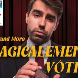 Bertrand Mora, spectacle de magie humoristique - Festival Ile à Rire_Saint-Denis-d'Oléron