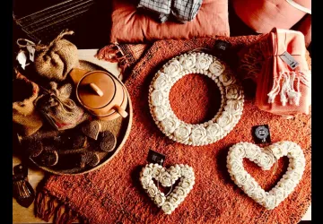 des décorations en coeur