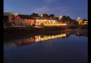 La terrasse la nuit