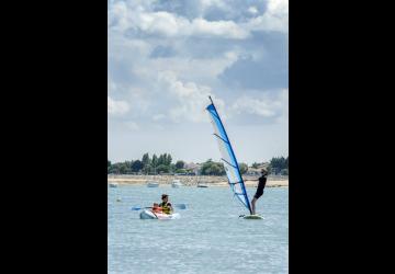 activités nautiques plage de la Boirie