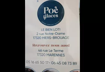 Poe Glaces - Artisan Glacier_Marennes-Hiers-Brouage